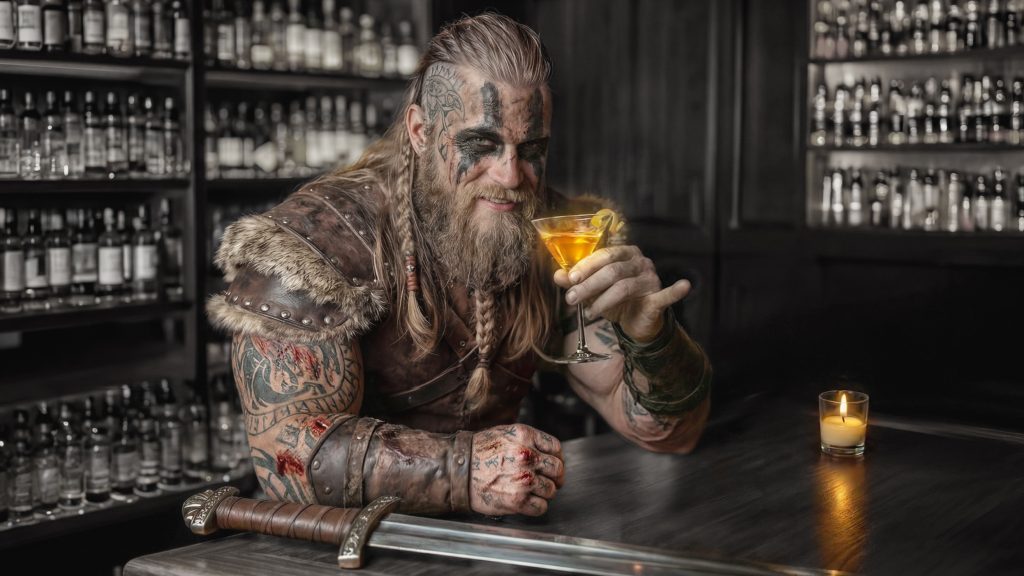 viking martini bar